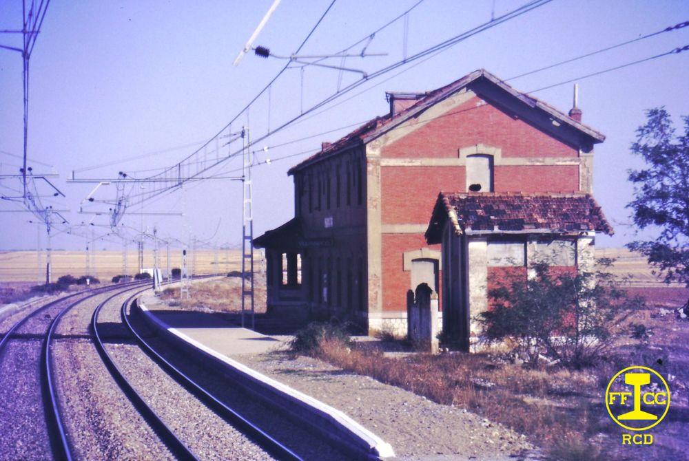 Estación de la RENFE de Villamarco de las Matas